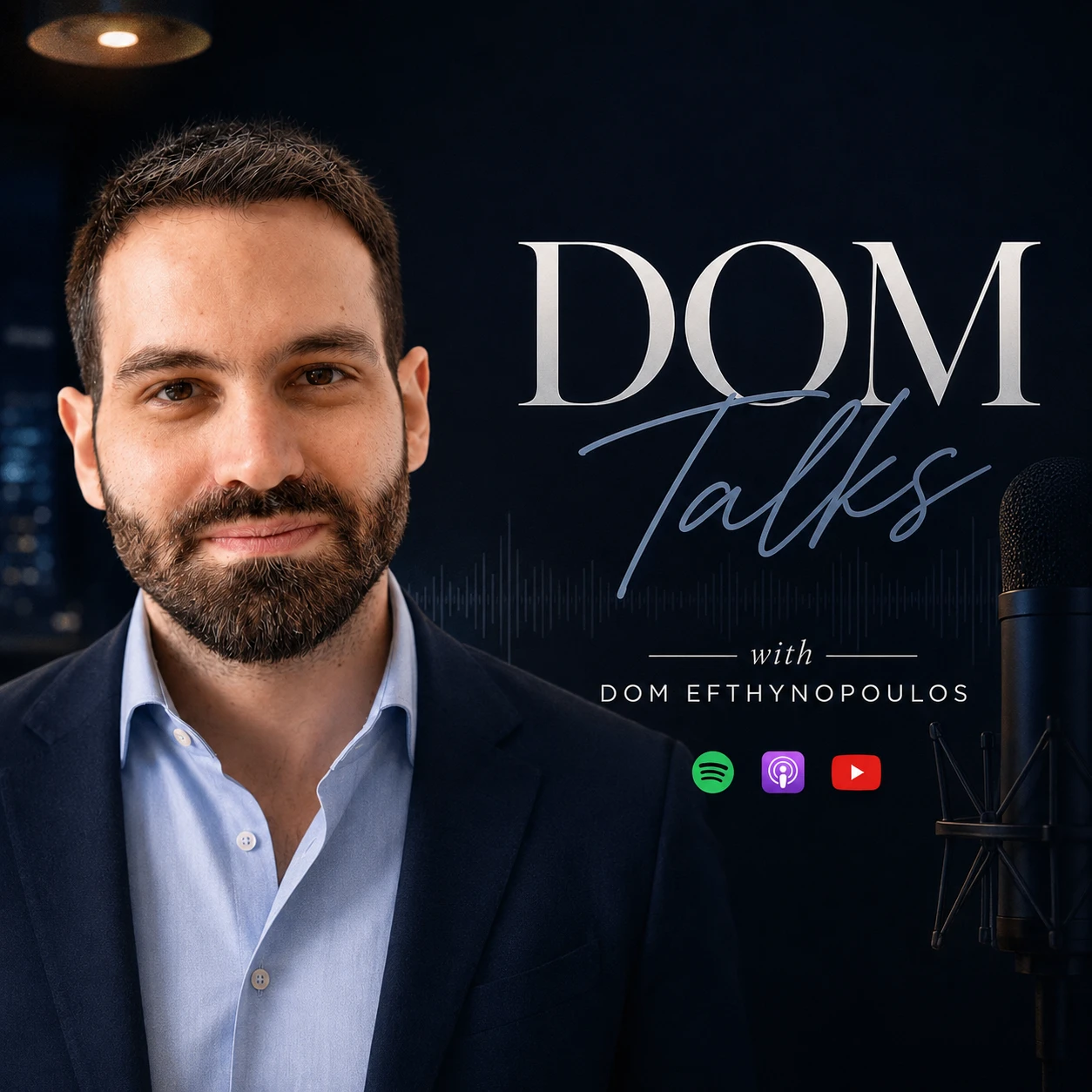 DOM Talks with Dom Efthynopoulos cover artwork